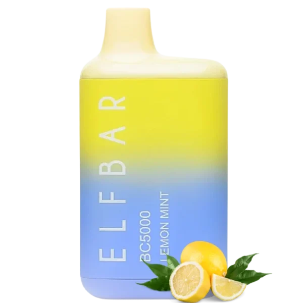 Elf Bar 5000 Lemon Mint 20mg/ml disposable vape