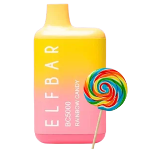 Elf Bar 5000 Rainbow Candy 20mg/ml Disposable Vape