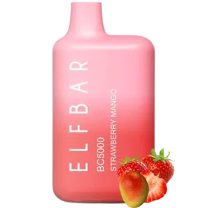 Elf Bar 5000 Strawberry Mango 20mg/ml Disposable Vape
