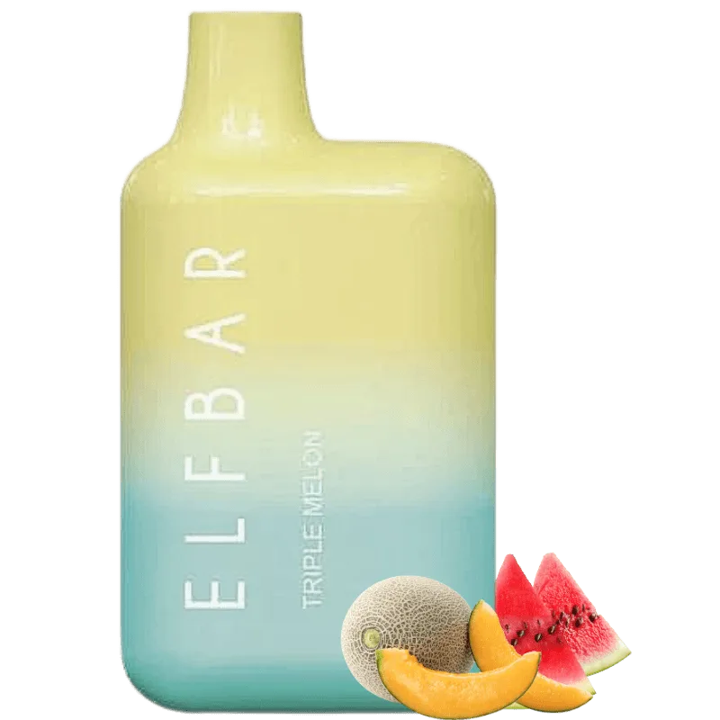 Elf Bar 5000 Triple Melon 20mgml Disposable Vape