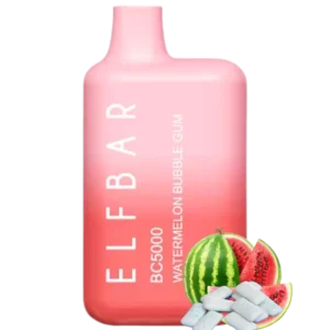 Elf Bar 5000 Watermelon Bubble Gum 20mg/ml disposable vape