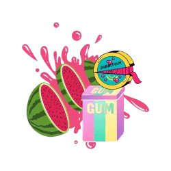 watermelon bubble gum