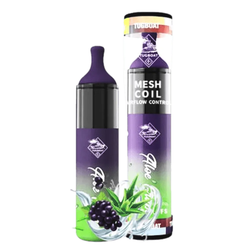 Tugboat Evo Aloe Grape 50MG – 4500 Puffs