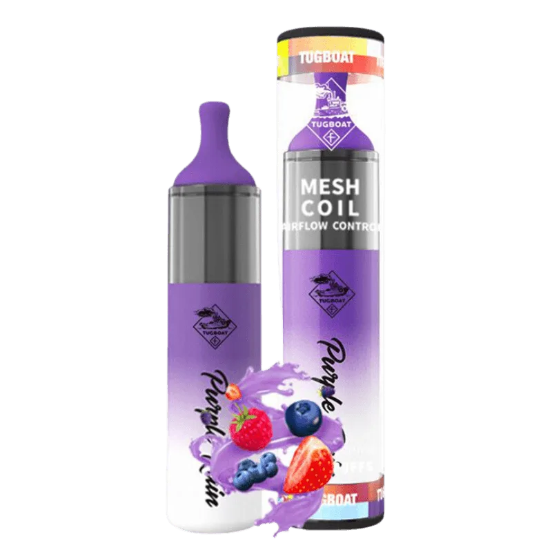Tugboat EVO Purple Rain 50mg-4500 Puffs Vape In Dubai