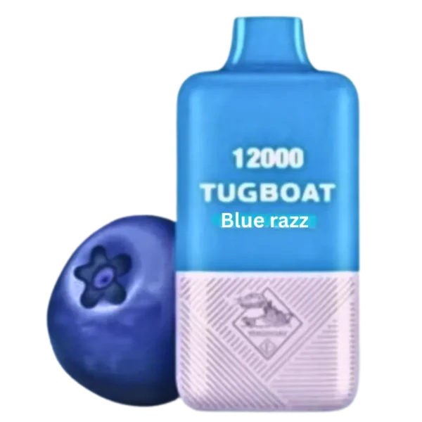 Tugboat Super Blue Razz Ice 12000-Disposable Vape In Dubai