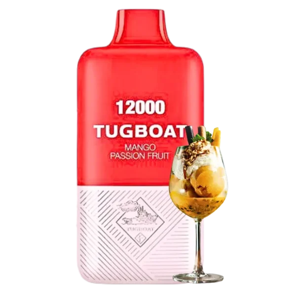 Tugboat Super Mango Passion Fruit 12000 Puffs-Disposable Vape