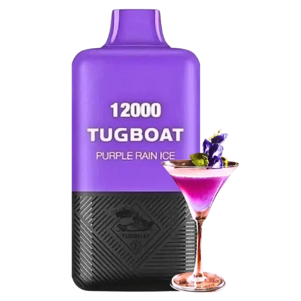 Tugboat Super Purple Rain Ice 12000-Disposable Vape In Dubai