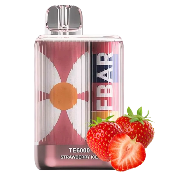 Elf Bar TE6000 Puffs Strawberry Ice Disposable Vape in UAE