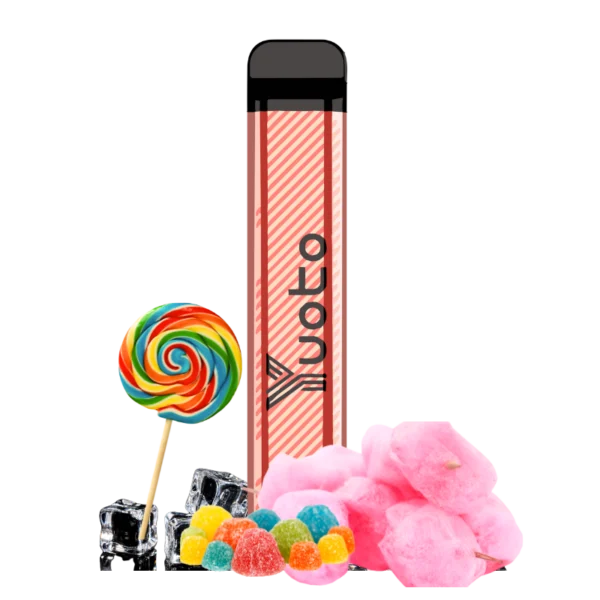 Yuoto 2500 Cotton Candy – Disposable Vape In Dubai