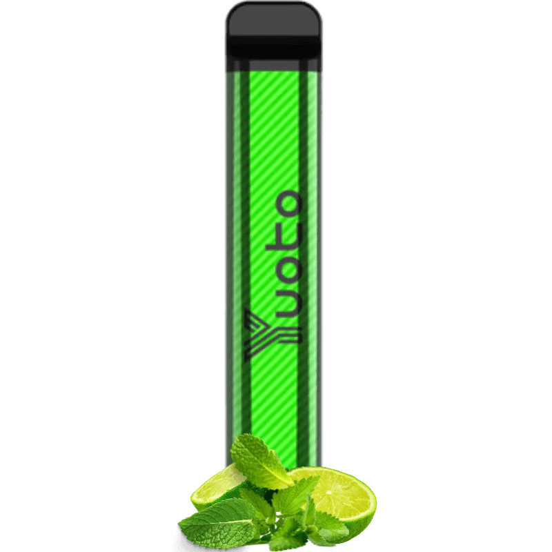 Yuoto 2500 Puffs Lemon Mint - Disposable Vape In Dubai