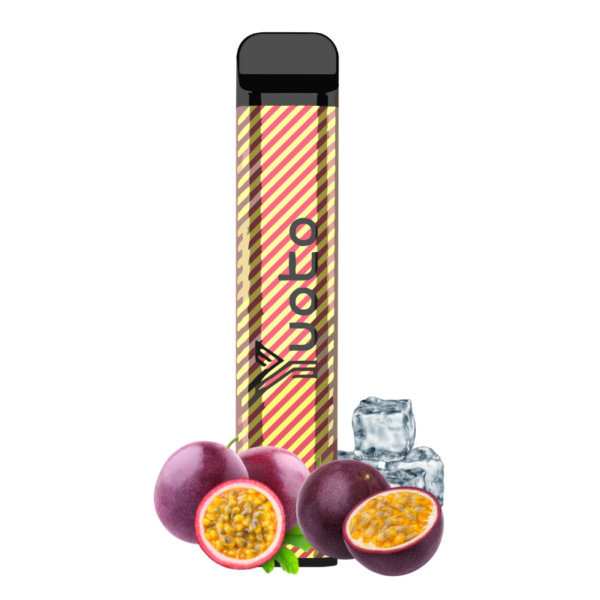Yuoto 2500 Puffs Passion Fruit – Disposable Vape In Dubai