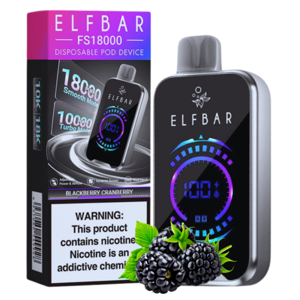 Elf Bar 18000 Blackberry Cranberry
