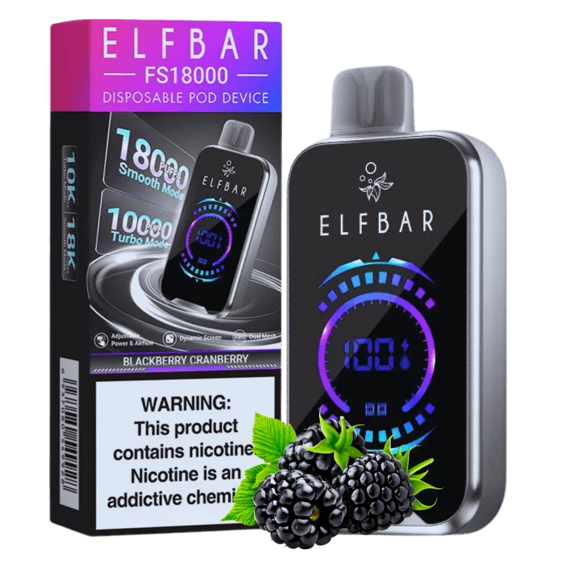 Elf Bar 18000 Blackberry Cranberry