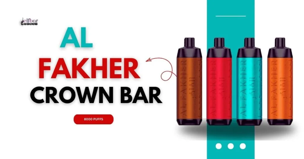 elfbar elfa kaufen 5-Pack] Al Fakher Crown Bar 60K E-Hose X Disposable Bundle ⋆ Vape Society  Supply main image 1