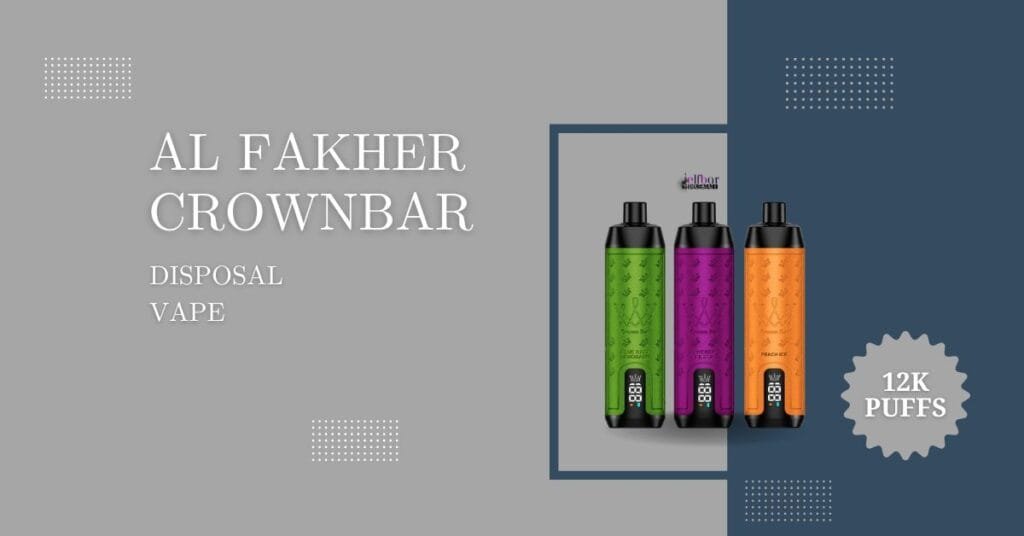 Al Fakher Crown Bar 12000 Puffs Disposal Vape in Dubai, UAE