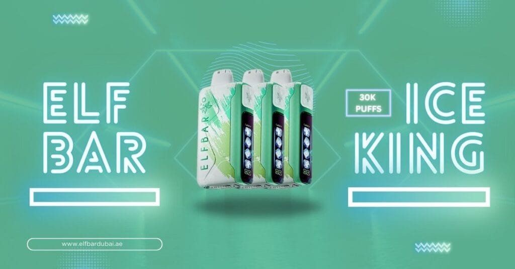 ELF BAR ICE King 30000 Puffs Disposable Vape in Dubai, UAE
