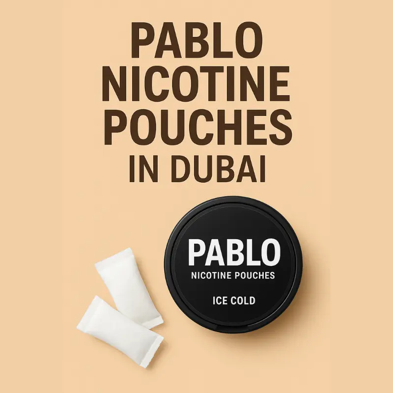 Learn about PABLO Nicotine Pouches in Dubai – flavors, strengths, usage, where to buy, and rules for safe and responsible use.