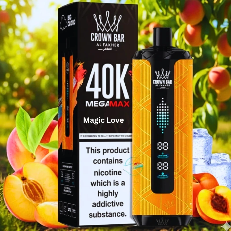 Al Fakher Crown Bar Magic love Mega Max 40000 Puffs Disposable Vape in UAE