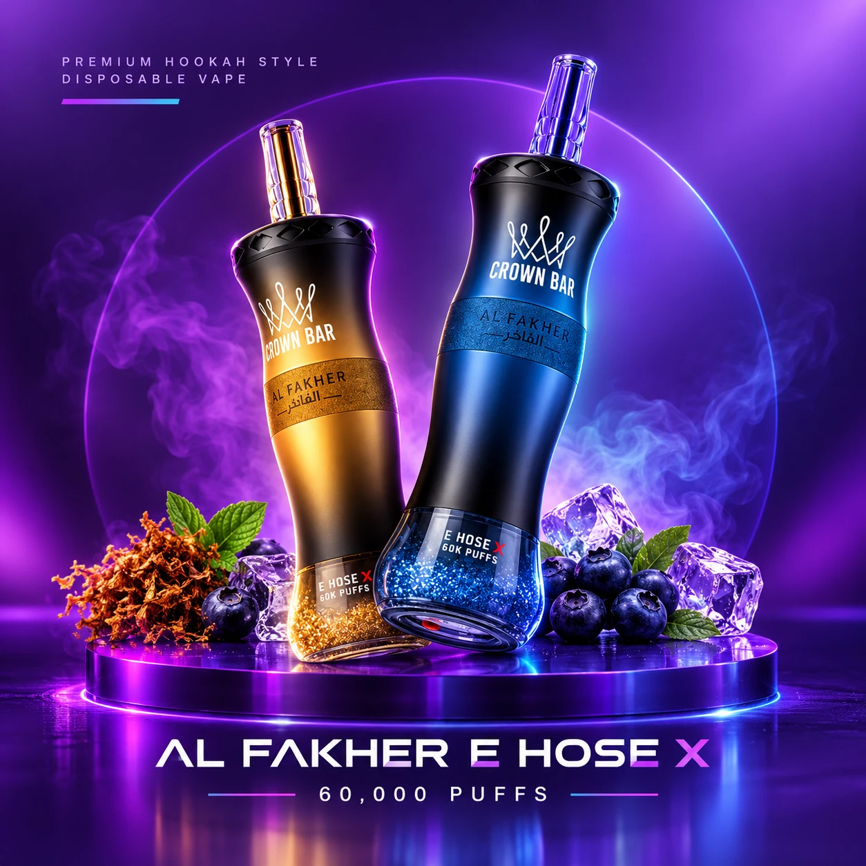 Al Fakher E-Hose X 60000 Puffs Disposable Vape in Dubai UAE